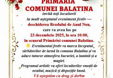 Deschiderea sărbătorilor de iarnă!